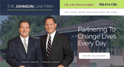 Desktop Screenshot of johnsonlawfirm.net